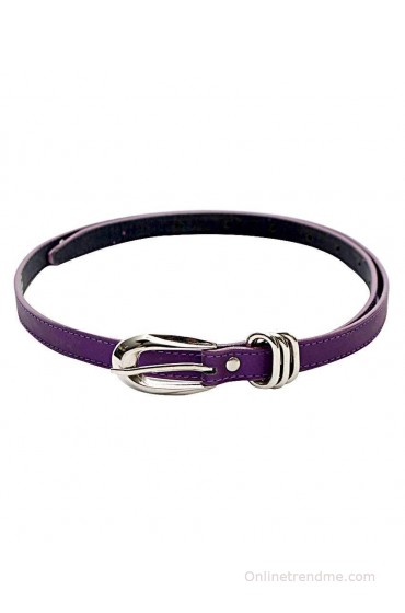 Skyways Purple Non Leather Women Belt